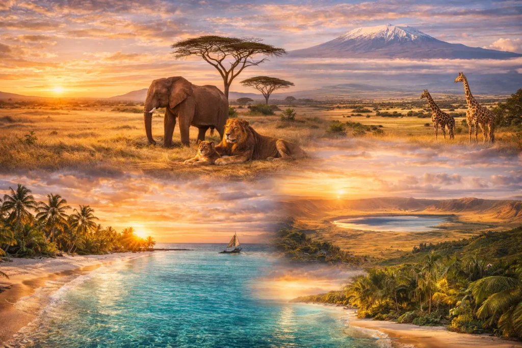 Tansaania vaatamisväärsused pakuvad kordumatuid safarielamusi ning soojust.