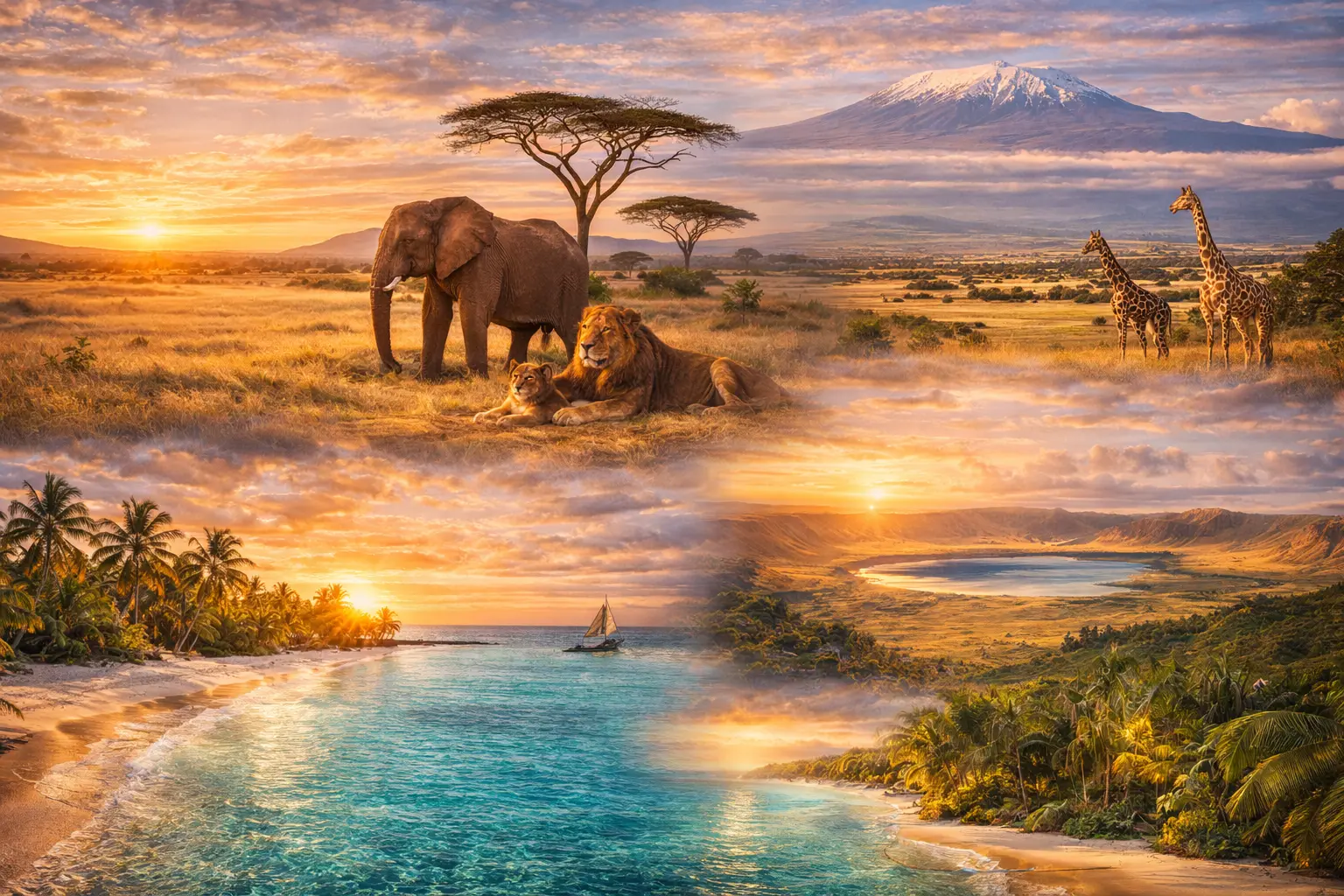 Tansaania vaatamisväärsused pakuvad kordumatuid safarielamusi ning soojust.