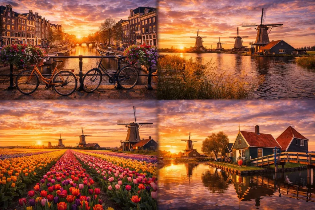 Amsterdami kanalid, jalgrattad ja kohvikud – Hollandi igapäevaelu ja hinnatase