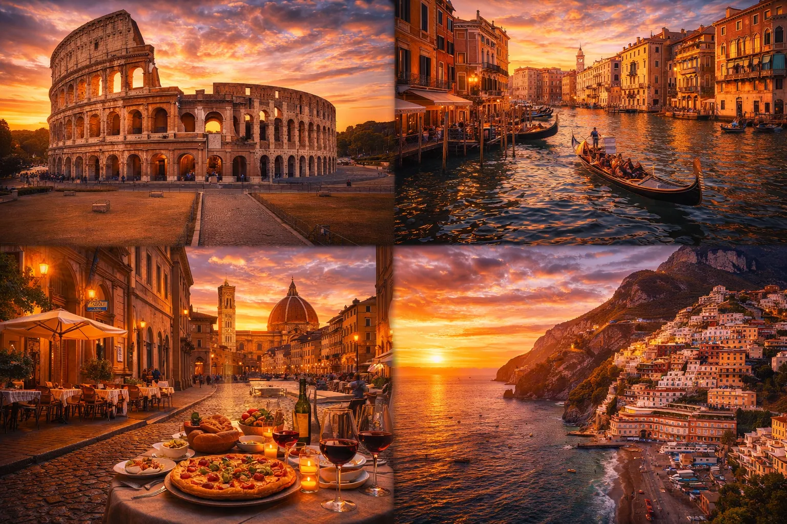 Rooma tänavad, Itaalia toit ja Veneetsia kanalid – Itaalia igapäevaelu ja hinnatase