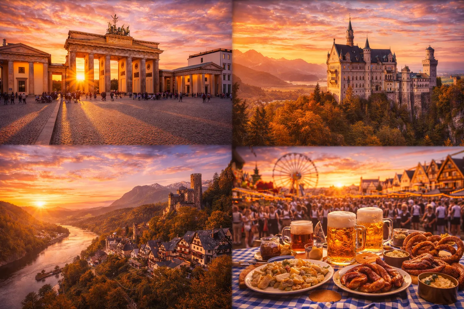 Berliini tänavad, Müncheni õlleaiad ja Saksamaa linnavaated – igapäevaelu ja hinnatase