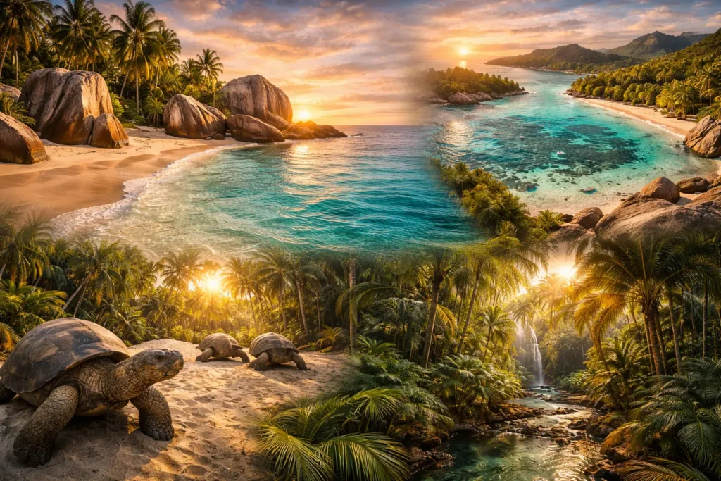 Seišellide vaatamisväärsused ei piirdu vaid ranna ja troopikaga, midagi on igaühele.