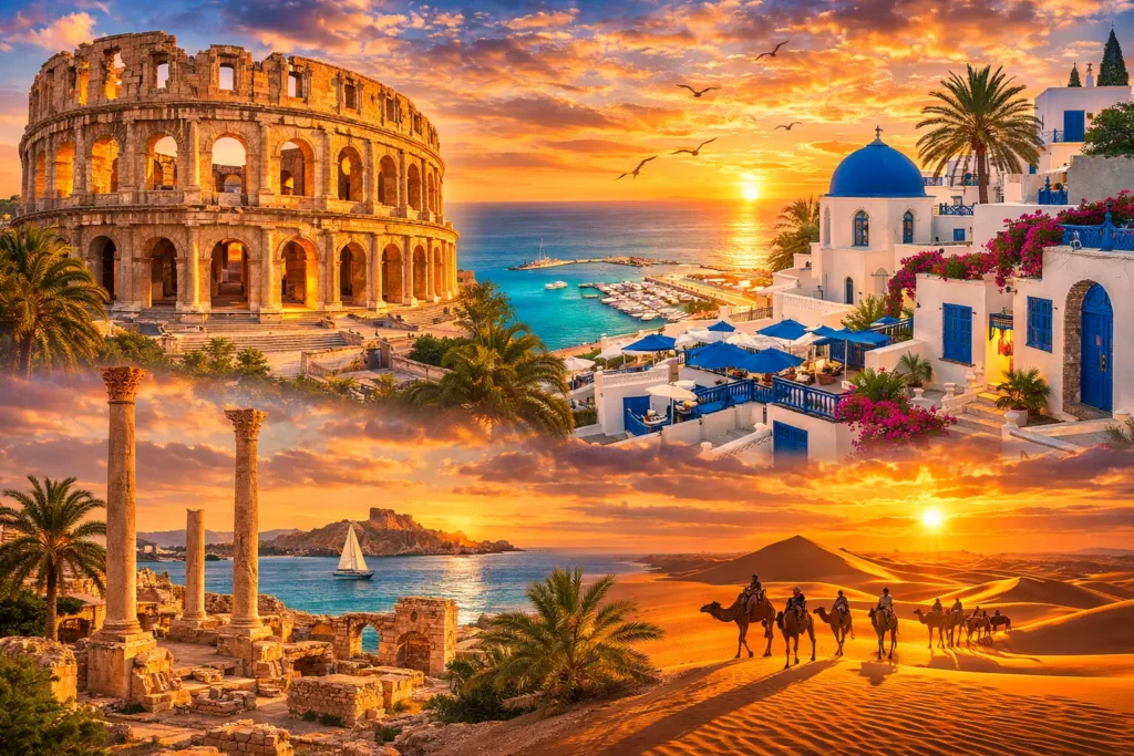 Tuneesia vaatamisväärsused avaldavad muljet nii kogenud reisijatele kui ka esmakordsele külastajale.